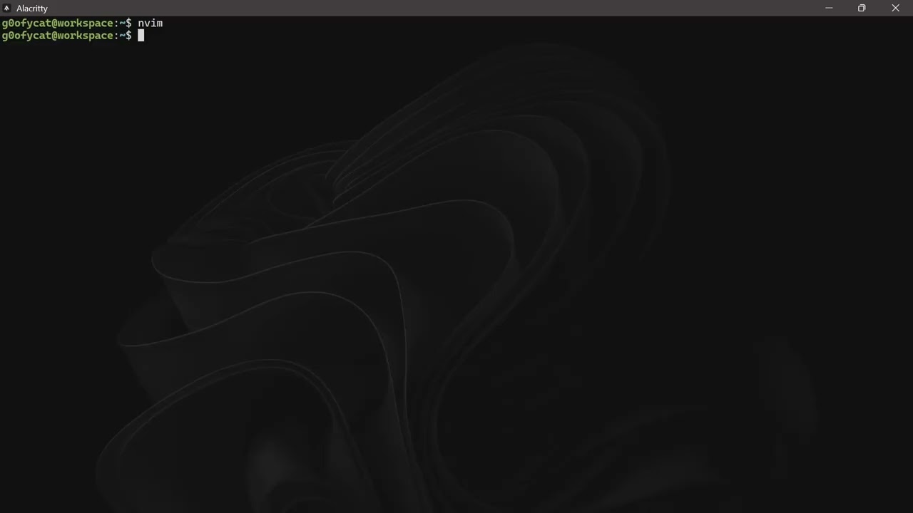 nvim setup