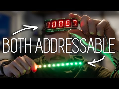 Addressable 7-Segment Display Video