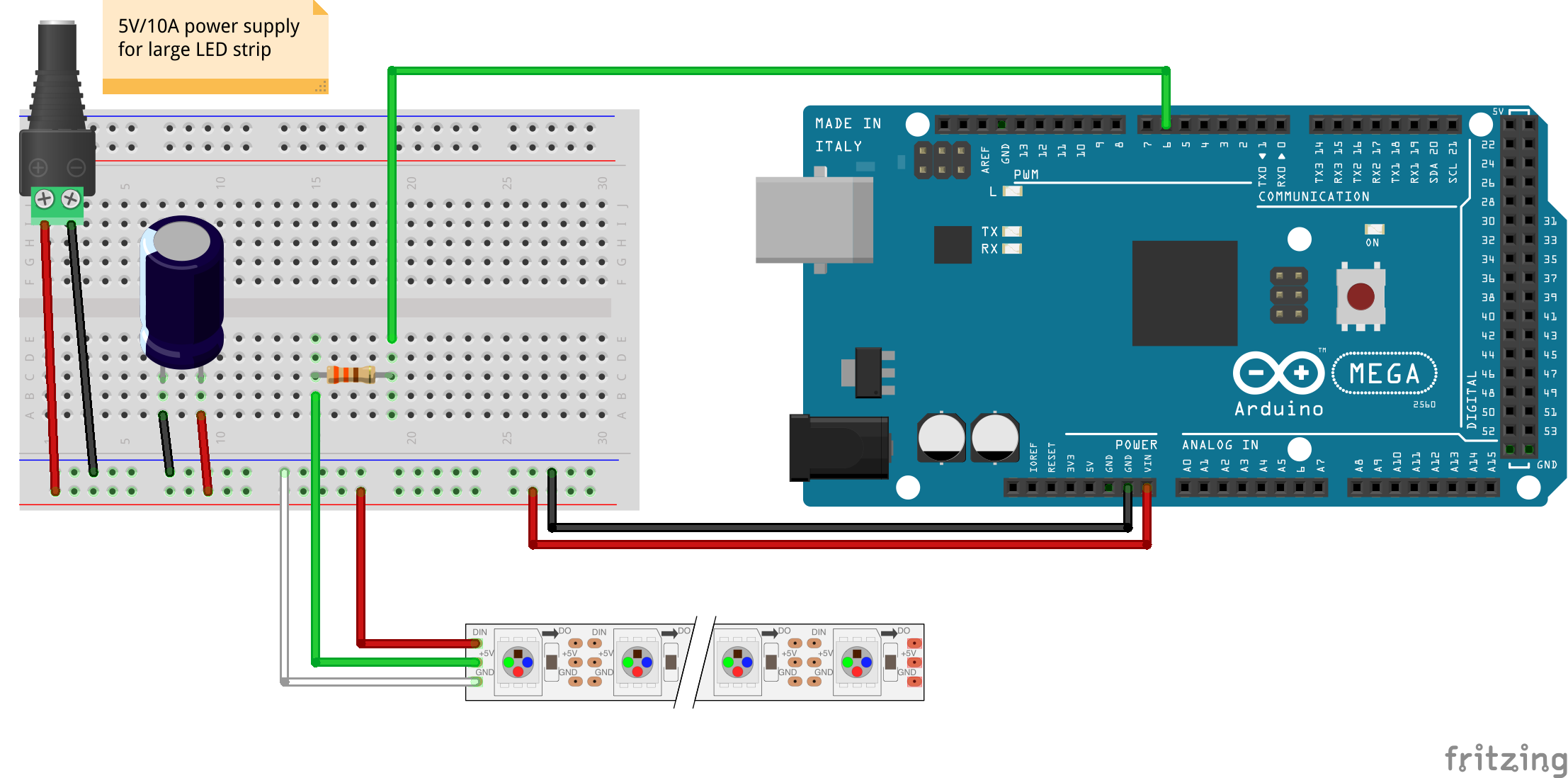 Sample Breadboard