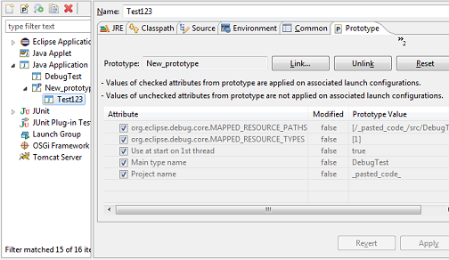 prototype tab java launch configuration 2