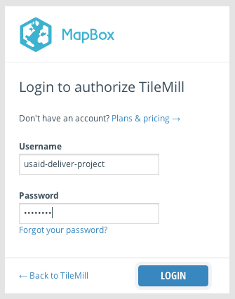 mapbox-login