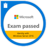 Exam 742: Identity with Windows Server 2016