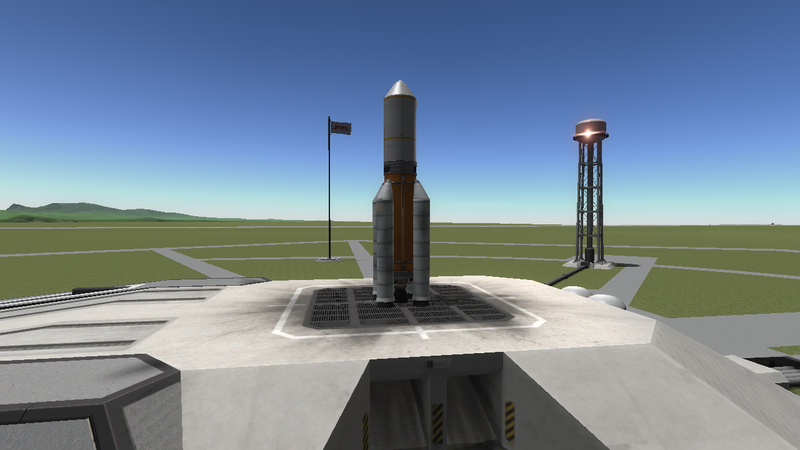 GDLV3 at launch pad