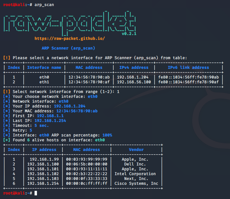 arp_scan output