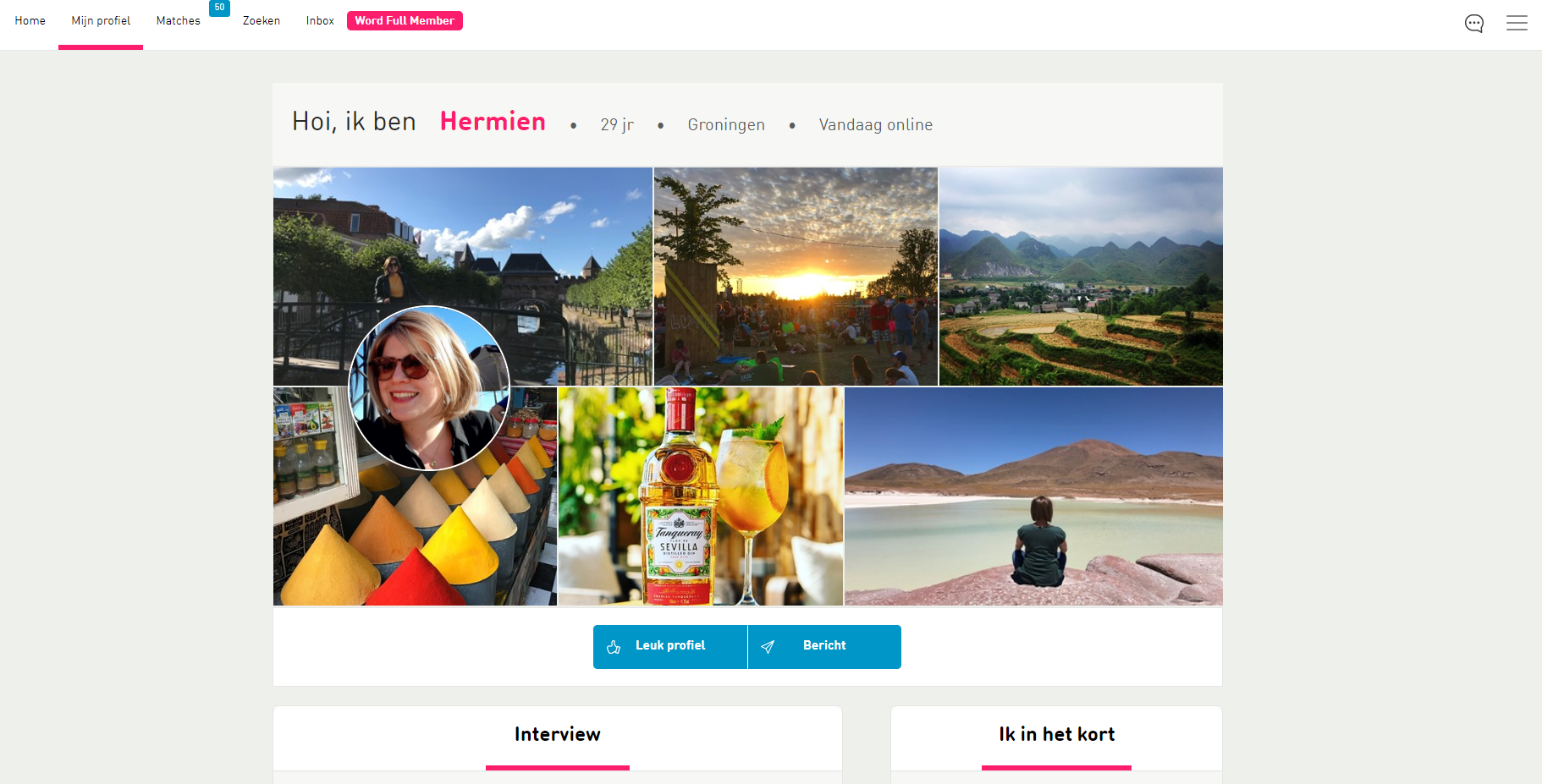 Pepper profile example