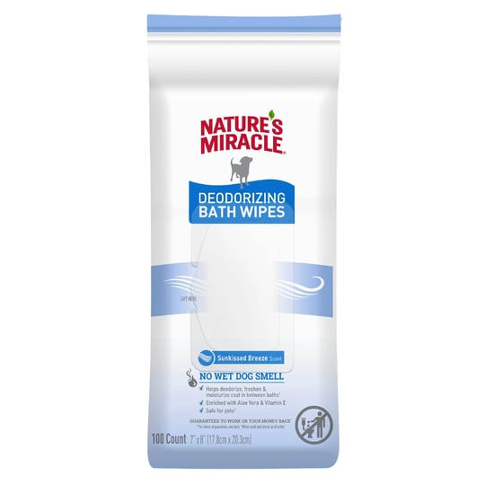 natures-miracle-deodorizing-bath-wipes-for-dogs-clean-breeze-scent-100-count-1