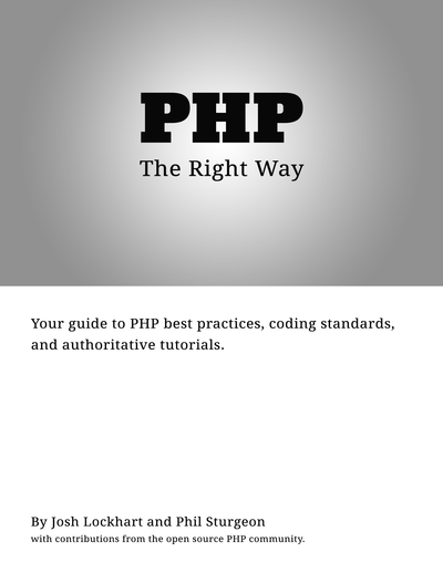 PHP The Right Way