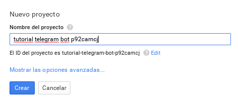 Creation Tutorial Telegram Bot p92camcj