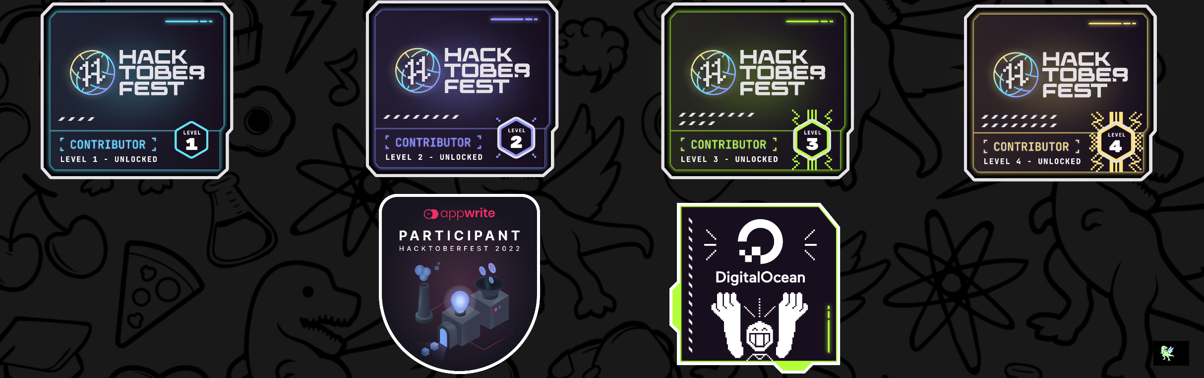 An image of @brondol's Holopin badges