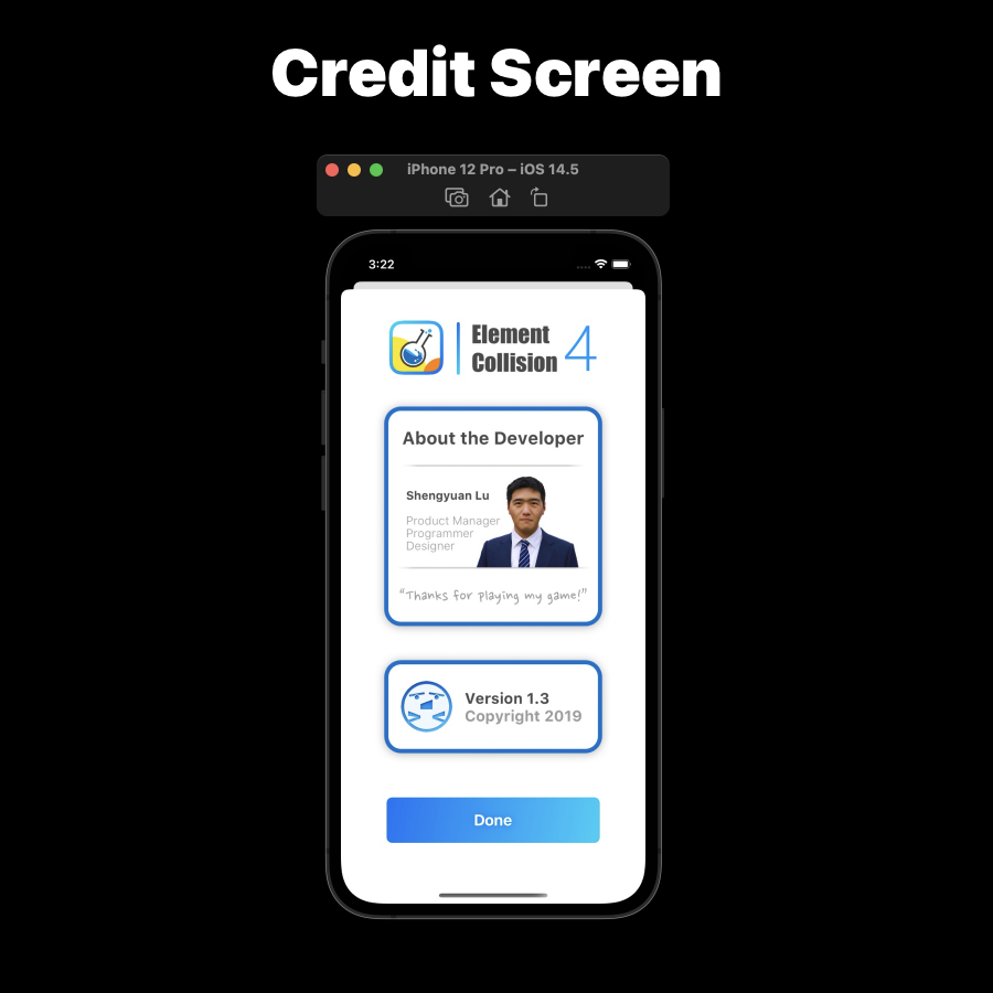 Credit Screen