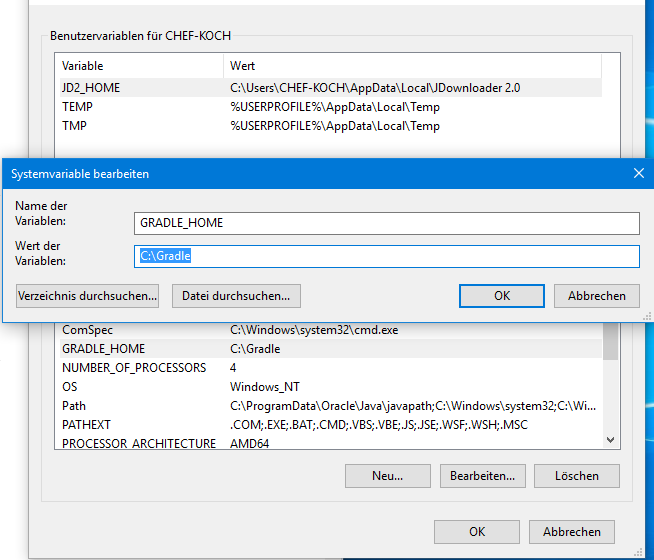 Gradle Path