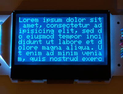 Adafruit Negative LCD