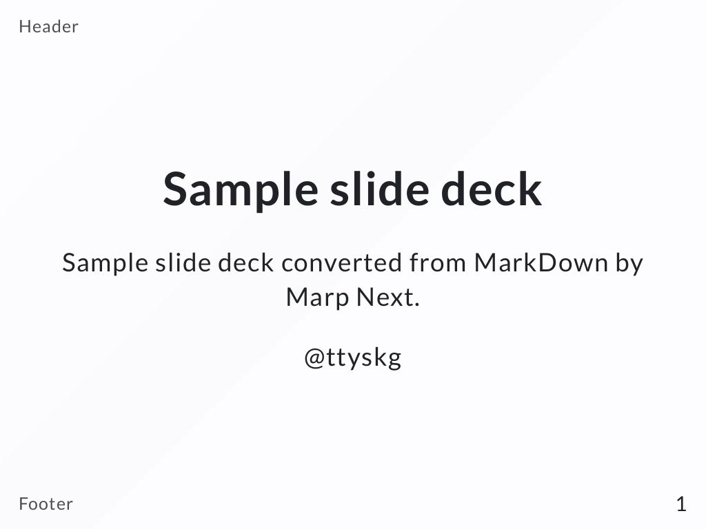 GitHub - ttyskg/marp-themes: Custom themes for Marp Next · GitHub