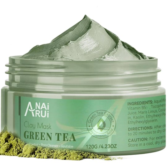 anai-rui-green-tea-mask-clay-mask-for-poreless-deep-cleanse-green-tea-face-mask-blackhead-remover-wi-1