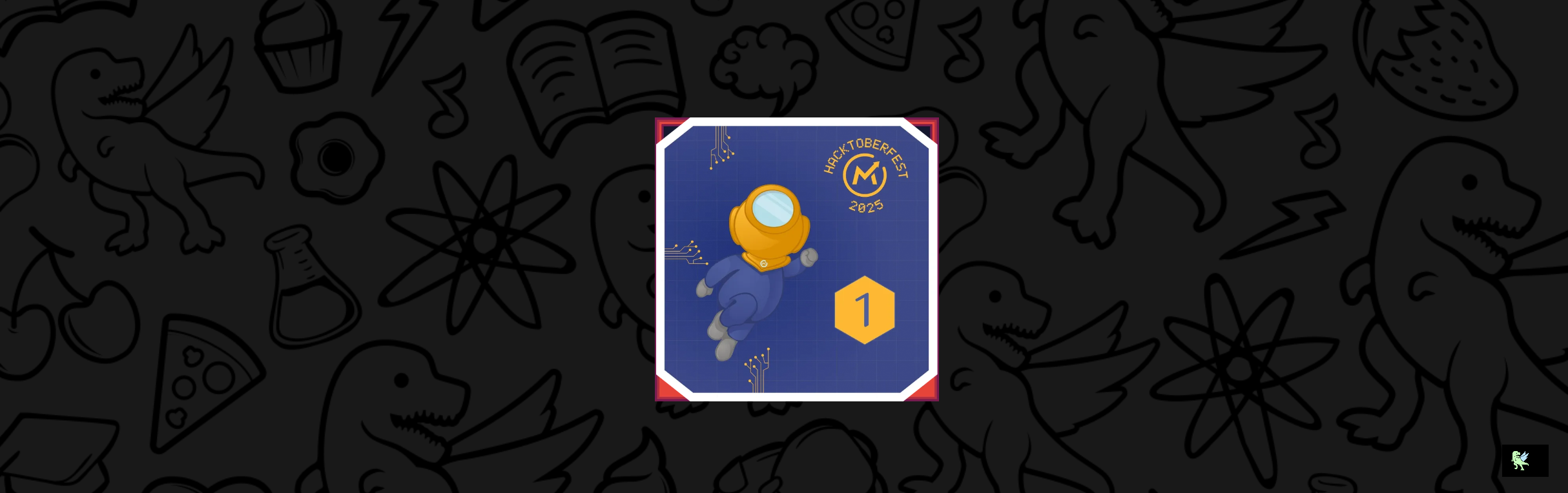 Holobyte Badge - Hacktoberfest 2025