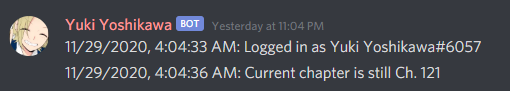 Discord Log Example