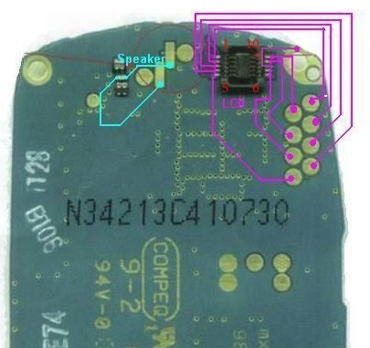 Phone PCB connections