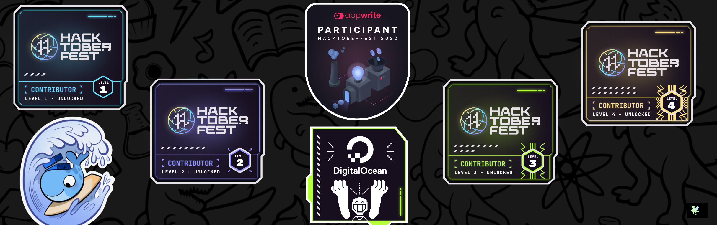 @incrediblezuess's Holopin board