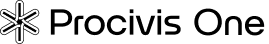 Shows a Procivis One black logo in light color mode and a white one in dark color mode.