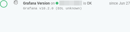 grafana-version