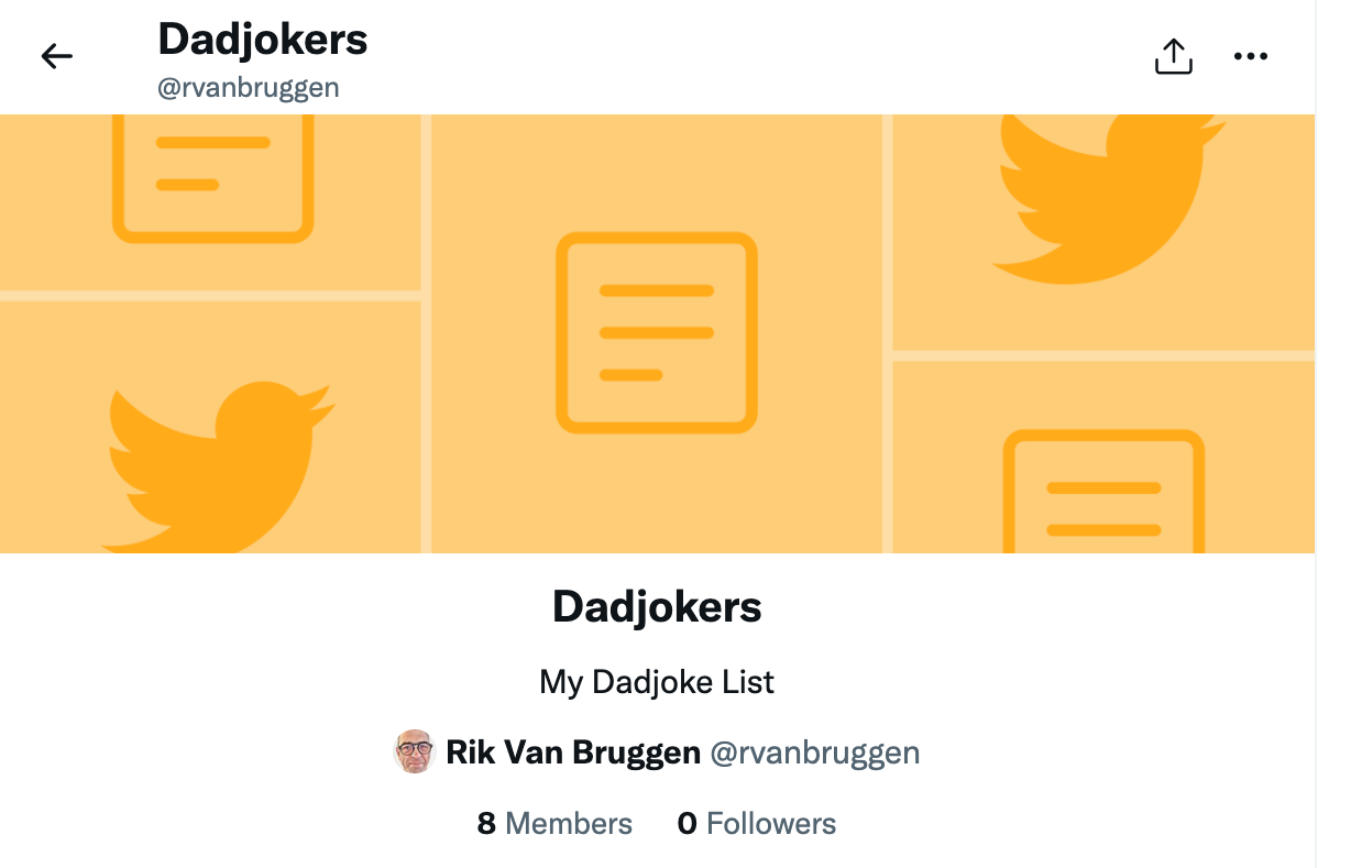Dadjokers List on Twitter