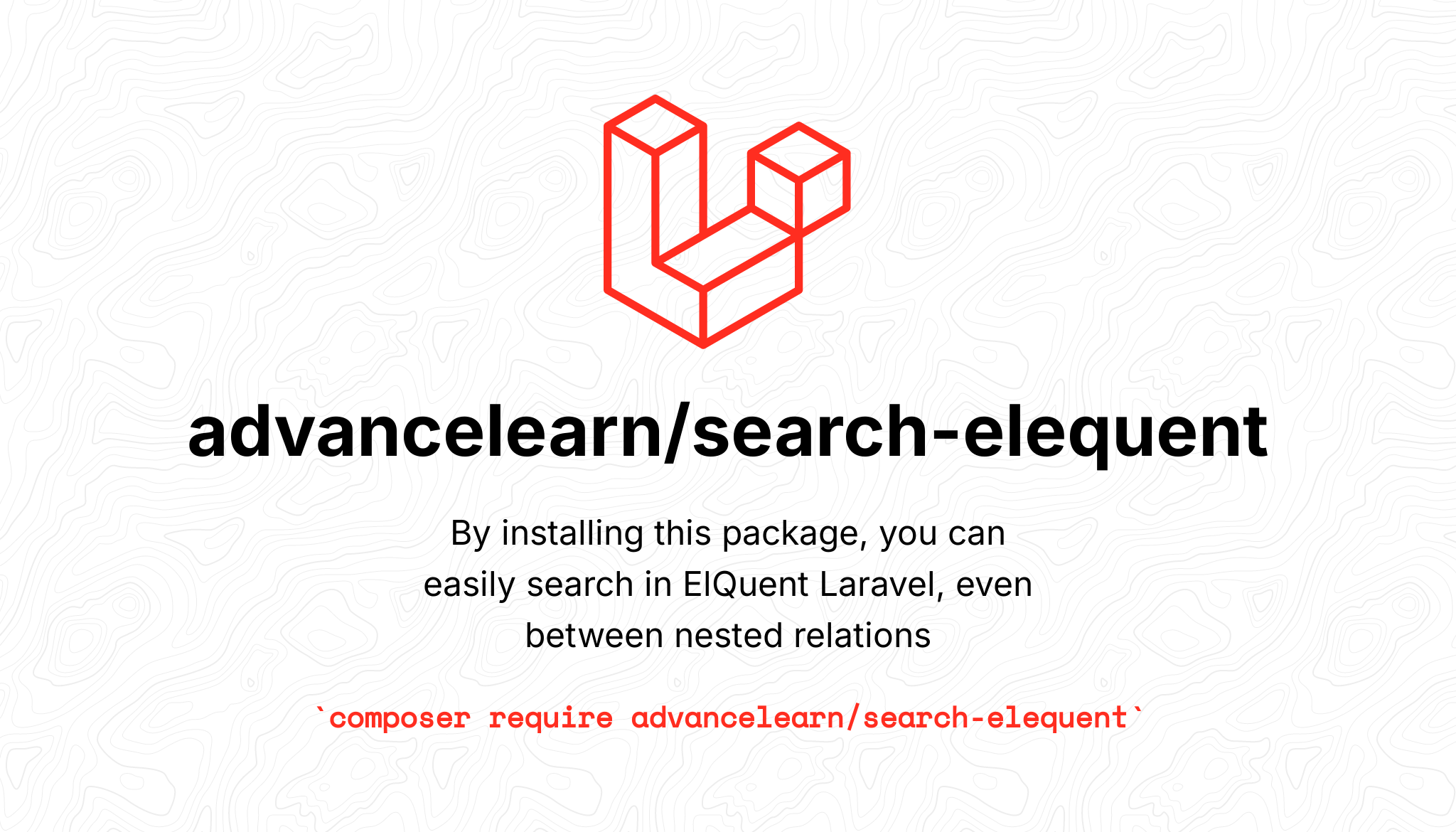 advancelearn/search-elequent