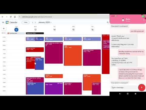 AI Calendar Assistant Demo on YouTube (5 Minutes)