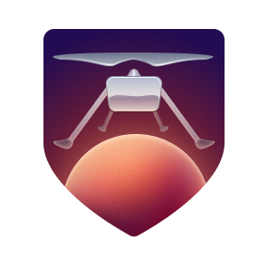 Mars 2020 Contributor Achievement Badge