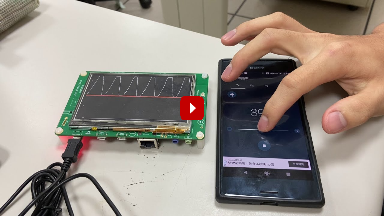 Fast Fourier transform using microphone in STM32f746g-DISCOVERY