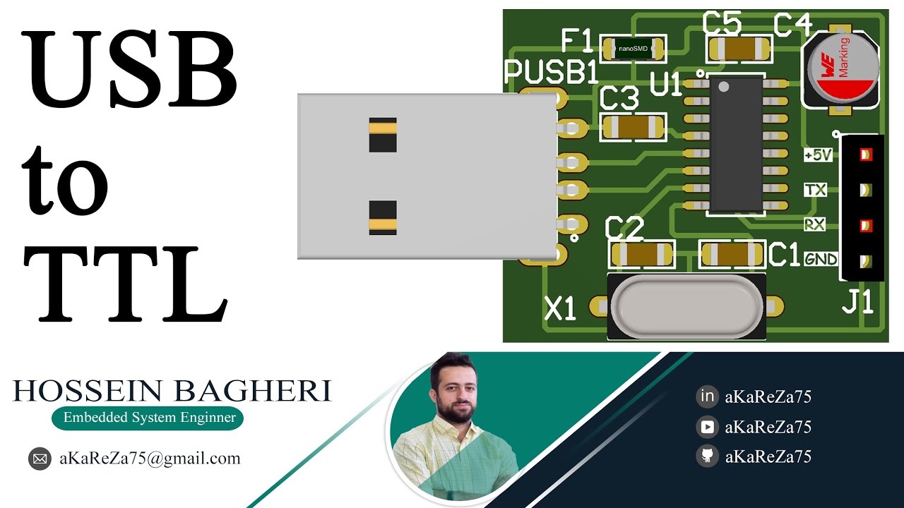 aKaReZa 43 – PCB, USB to TTL Thumbnail