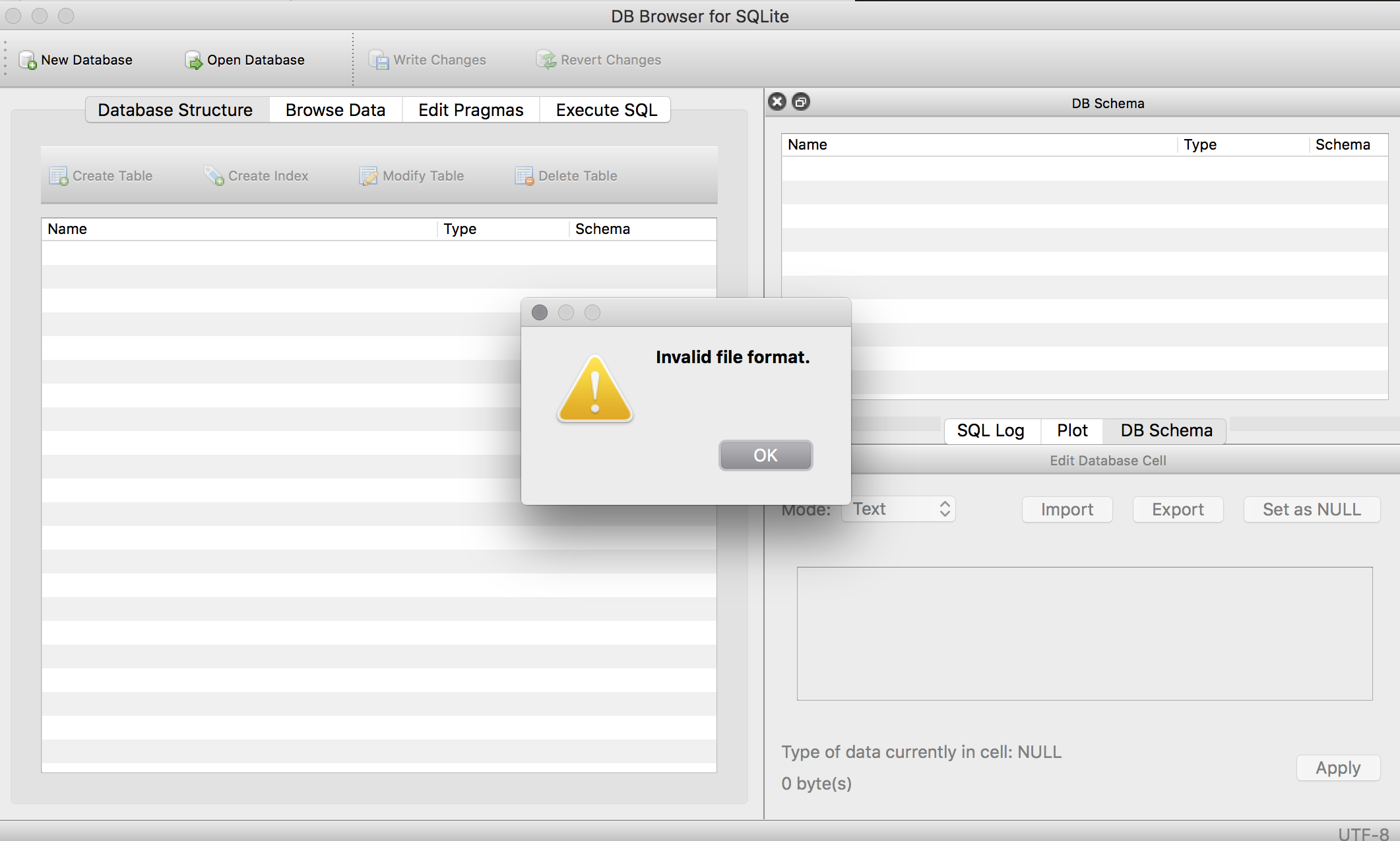 Prompting for encryption password on unencrypted database · Issue #932 ...