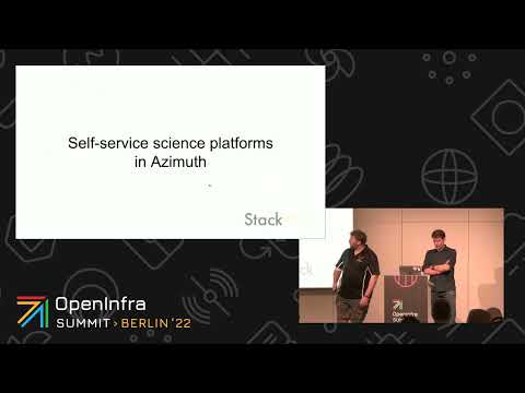 Azimuth - self service cloud platforms for reducing time to science