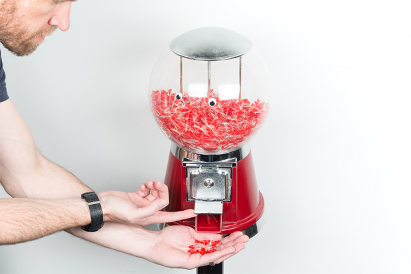 SparkFun LED Gumball Machine