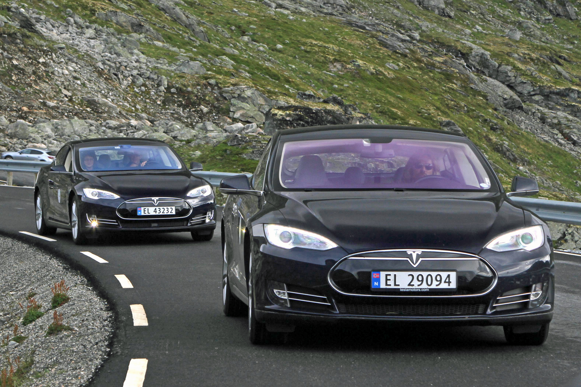 Voiture de marque Tesla