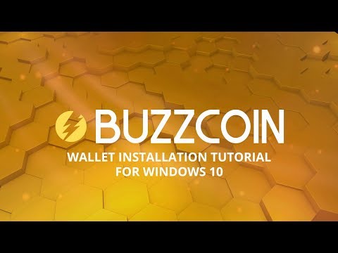 BUZZcoin Wallet Installation Tutorial