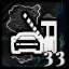 Achievement badge icon