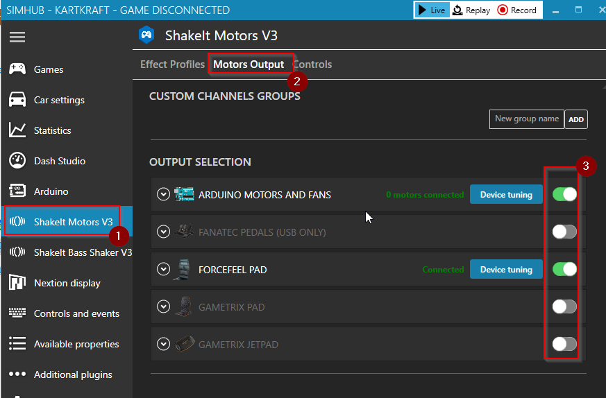 ShakeIt V3 Motors Output Configuration · SHWotever/SimHub Wiki · GitHub