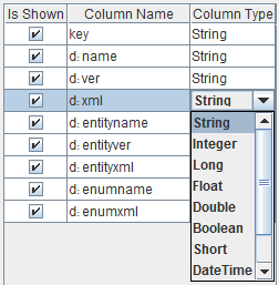 Column Types