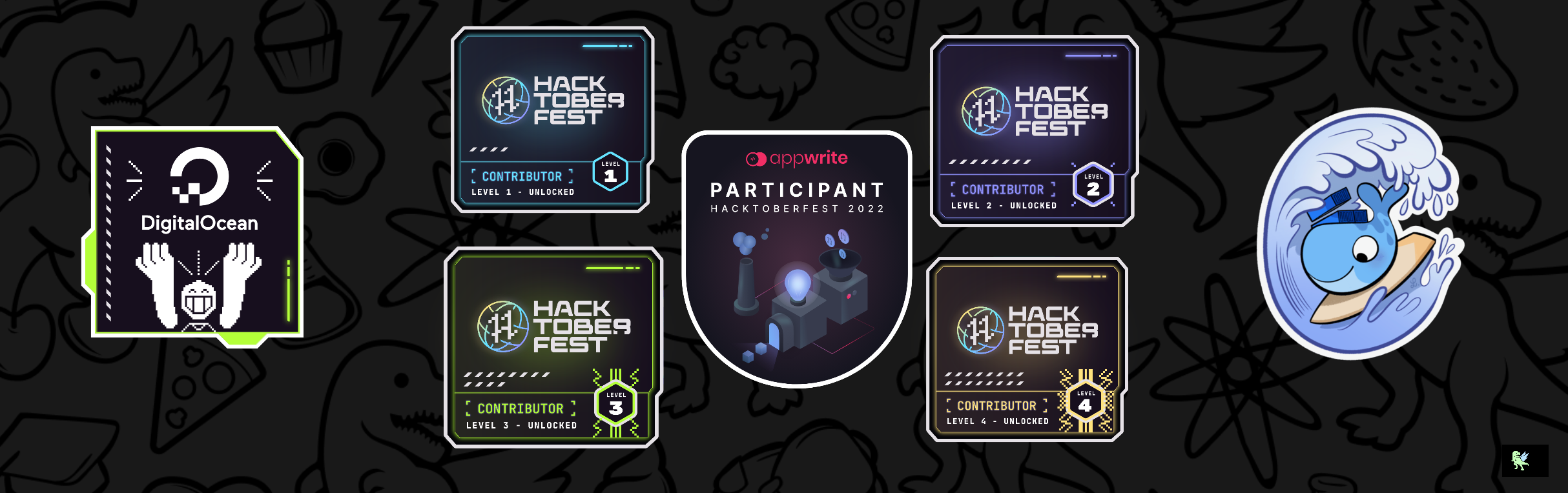 @plskz's Holopin board