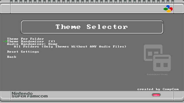 theme randomizer