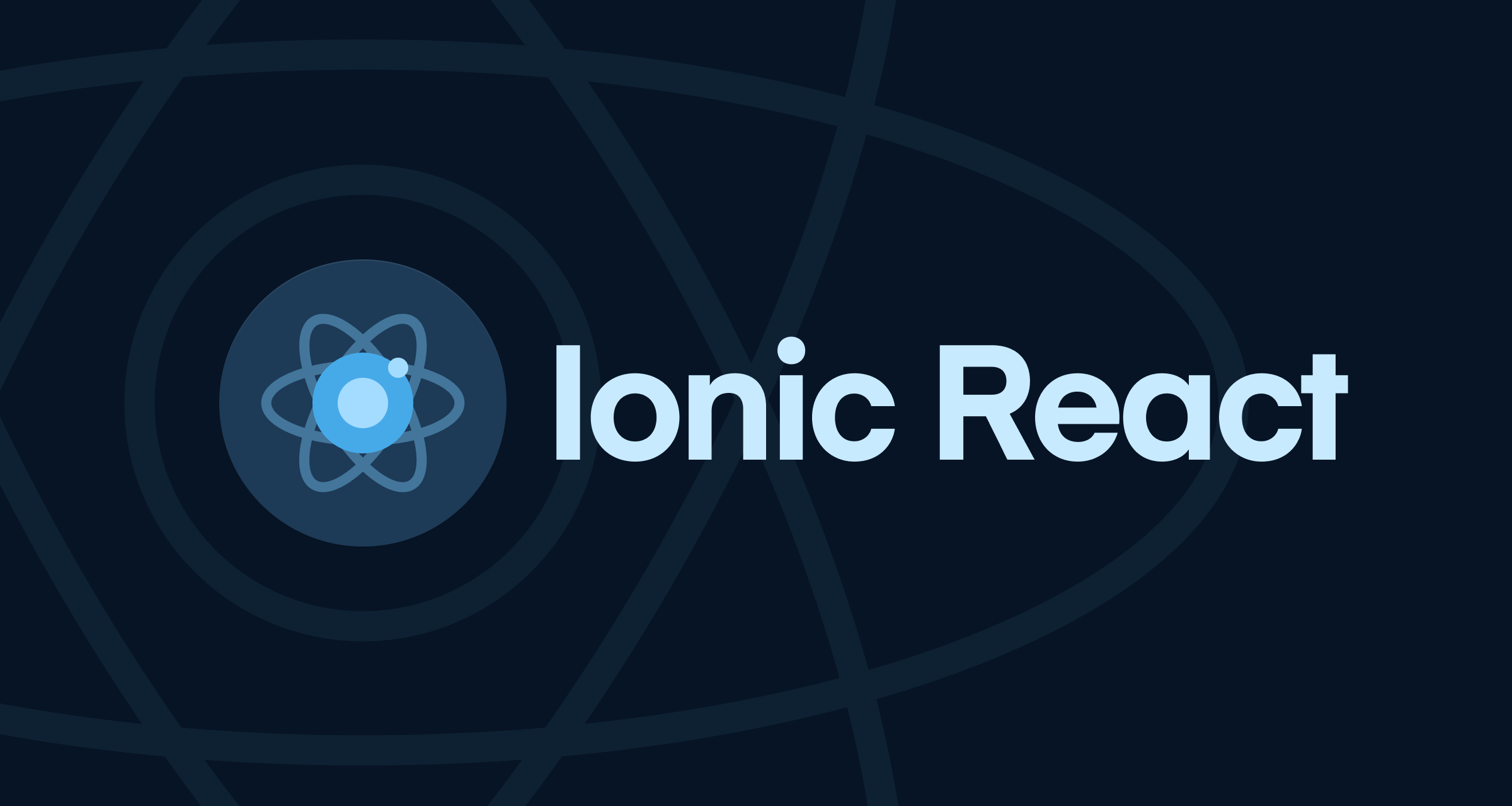 Ionic React