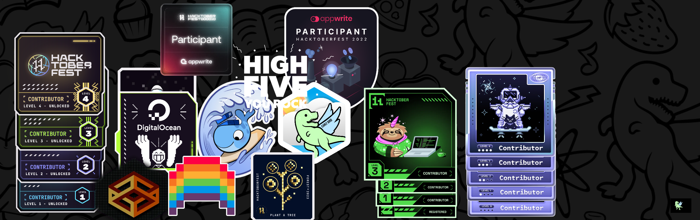 @abraxas3d's Holopin board