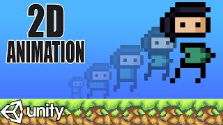 How to make 2D Pixel Art Animations in the Unity Engine