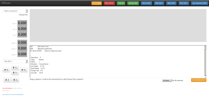 GRBLweb ui