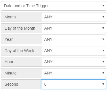 Date and/or time trigger