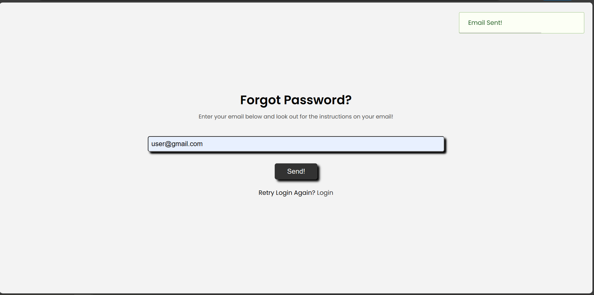 Reset Password