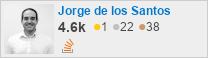 profile for Jorge de los Santos on Stack Exchange, a network of free, community-driven Q&A sites