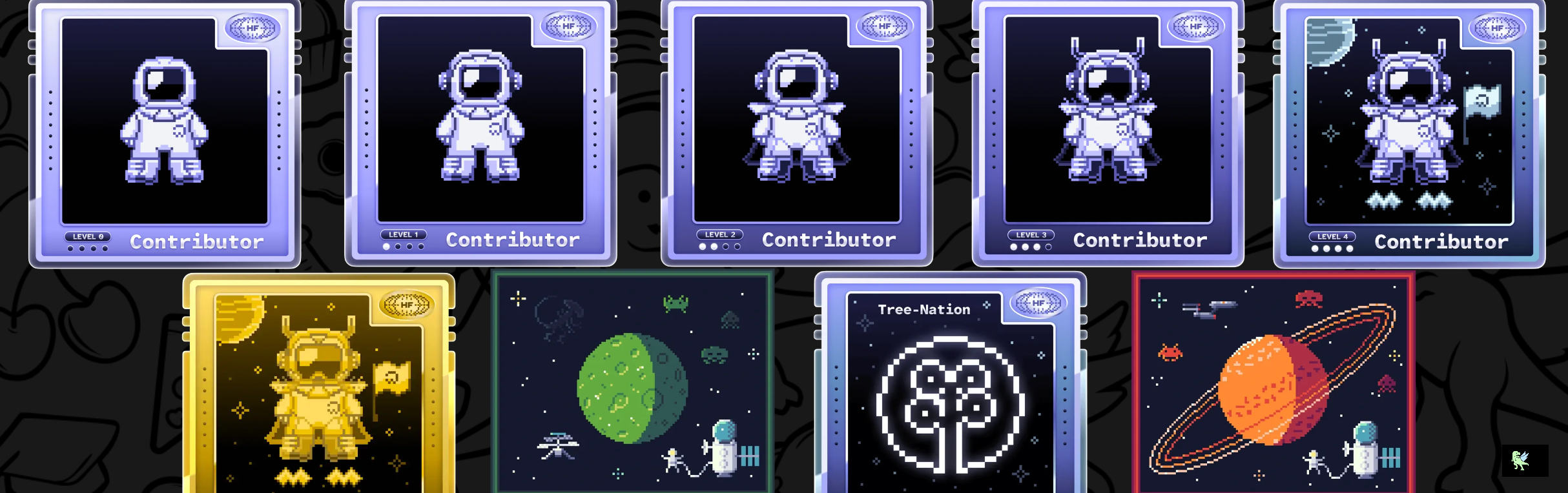 Lintshiwe Holopin badge board