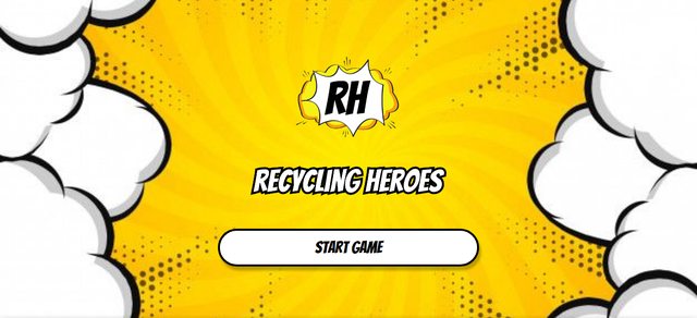 Recycling Heroes homepage