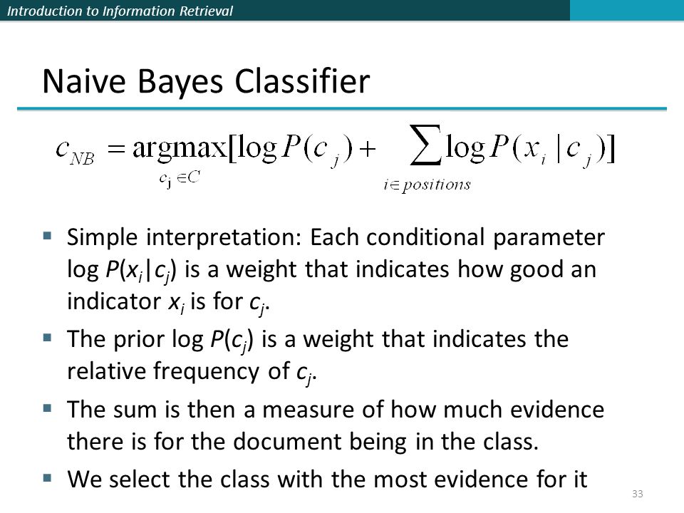 Lecture 10: Text Classification; The Naive Bayes algorithm - ppt ...